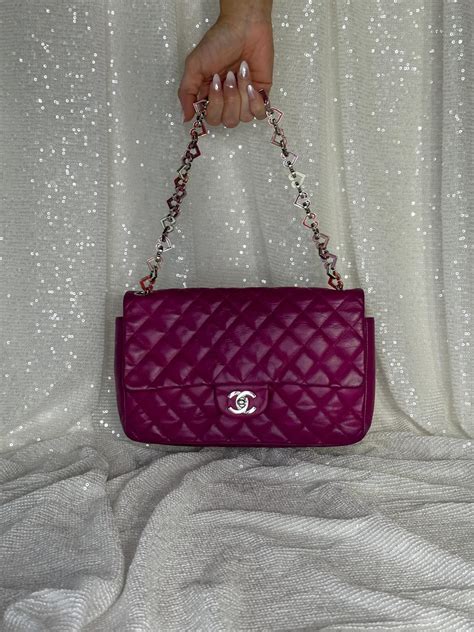 chanel valentine limited edition 2014 medium flap bag|Chanel Valentine Flap Bag .